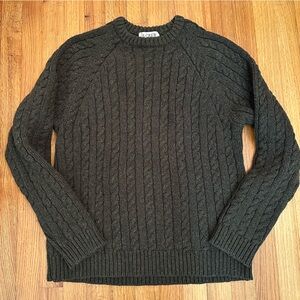 J crew Vintage Cotton wool blended men’s crewneck  sweater Size Large